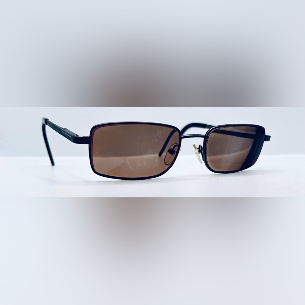Vintage Firenza 109 Bronze Rectangular Sunglasses Frames Only